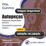 Pintura de peças para automóveis (Vaga181221ALPHAG)