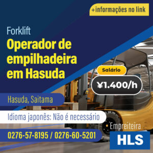 Operador de empilhadeira (VAGAX221221HLS)