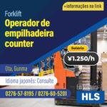 Operador de empilhadeira counter (VAGAD221221HLS)