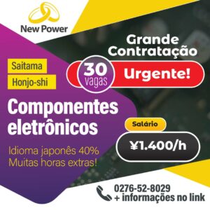 Componentes eletrônicos (VAGAC270122NP)